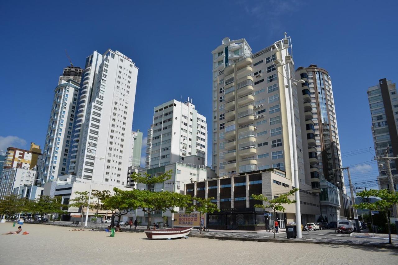 Appartement FRENTE MAR PÉ NA AREIA, na Av Atlântica à Balneário Camboriú Extérieur photo